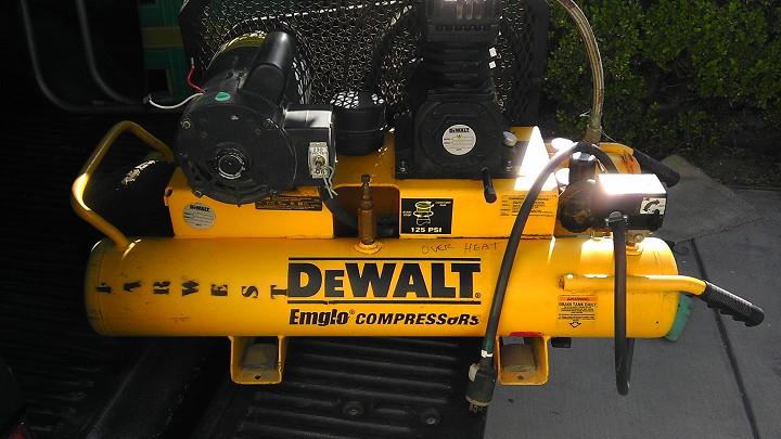 DEWALT D55580 Emglo Compres - 134507 For Sale Used